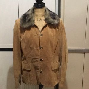 Alfani Petite Genuine Leather jacket